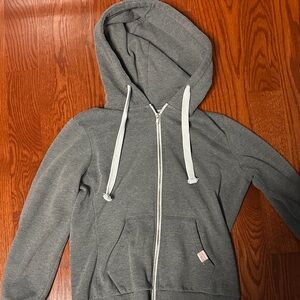 Gray Zip-Up Hoodie